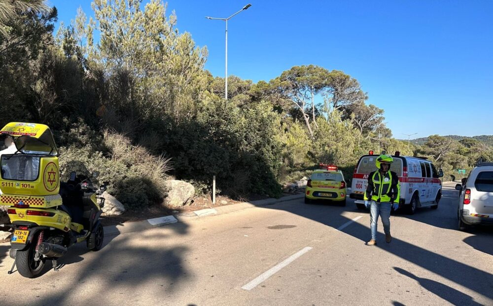 תיעוד מזירת האירוע (צילום: תיעוד מבצעי מד״א)