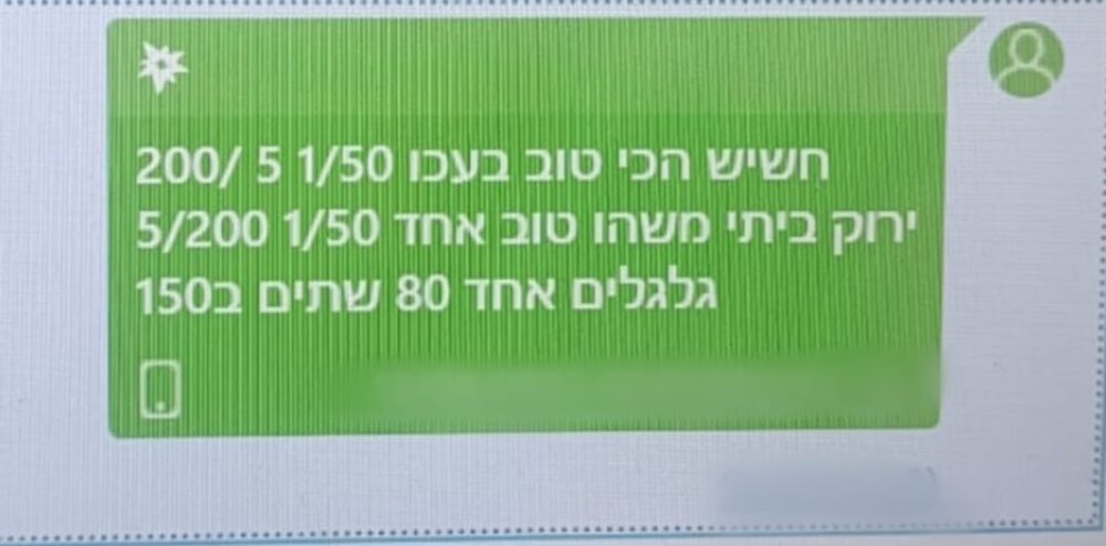 נעצר חשוד בסחר בסמים (צילום: משטרת ישראל)