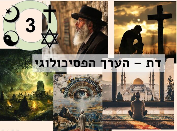 פרק 3 • דת - הערך הפסיכולוגי