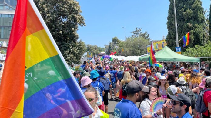 מצעד הגאווה (צילום: ענת סלומון, דוברות עיריית חיפה)