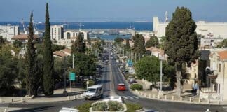 ירי בשדרות בן גוריון בחיפה: גבר נפצע קשה 18/4/26 (צילום: ירון כרמי)